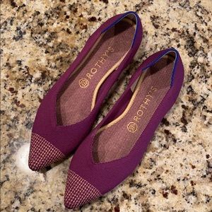 Mulberry pointed toe rothys size 9.5 EUC